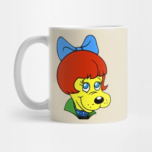 Bright Eyes, Pound Puppies 80's Cartoon Mug